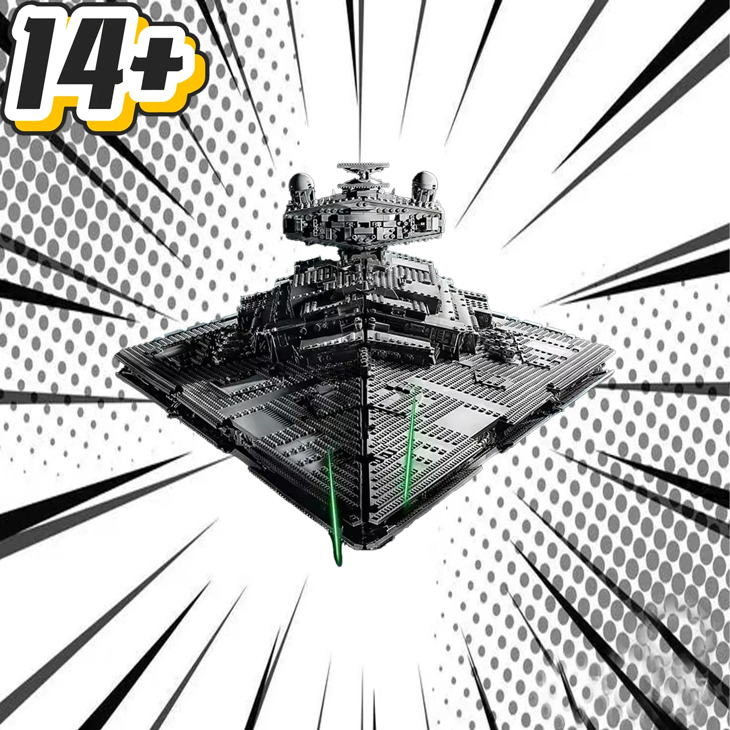 Blocs de construction d'exposition de destructeur impérial UCS 75252, briques, Super grand vaisseau spatial ultime pour enfants, cadeaux de noël, en Stock