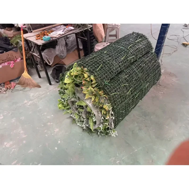 Wholesale Artificial Green Plant Wall for Event BackgroundLandscaping Decoration
