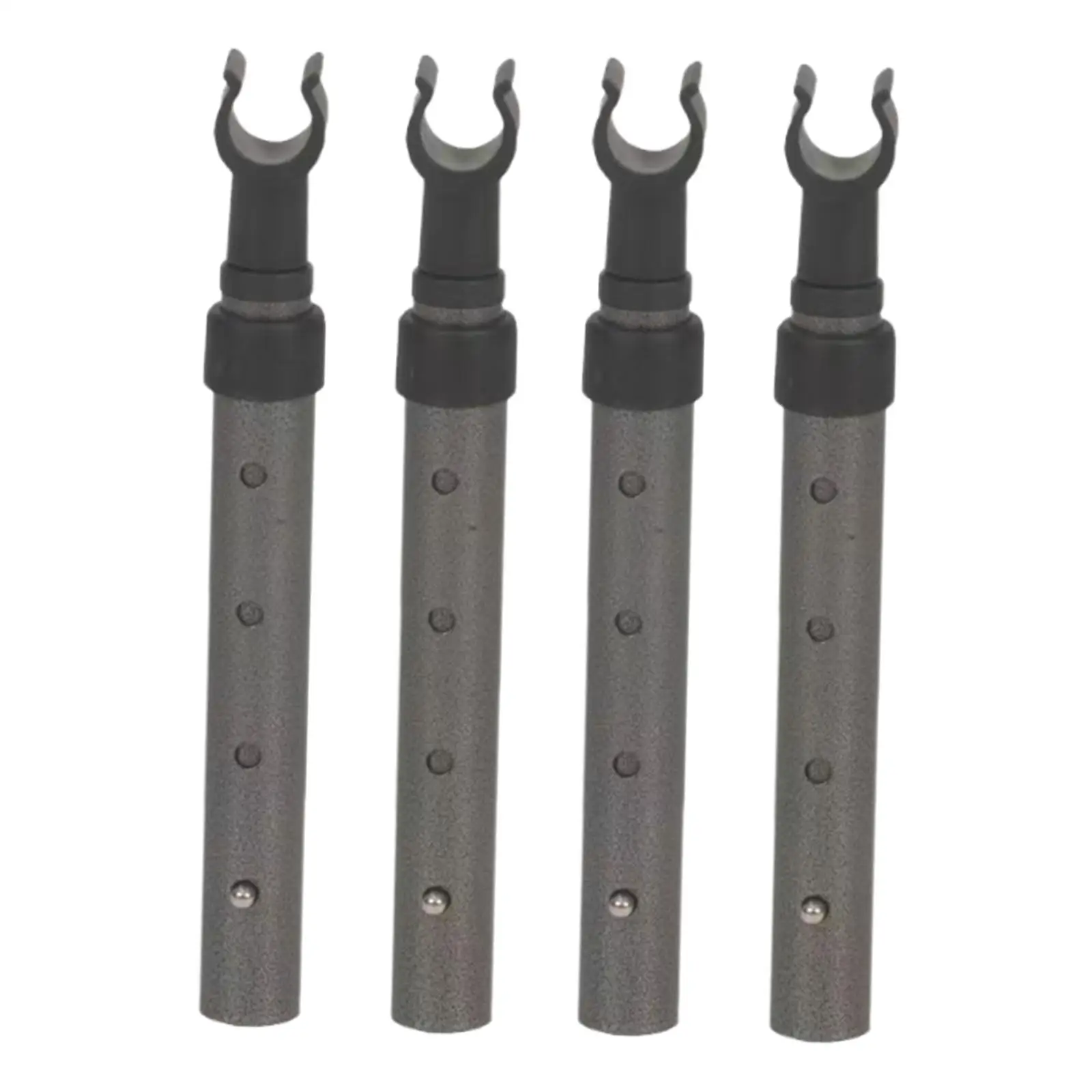 4Pcs Wagon Cart Table Pole Beach Cart Accessories Holder Telescopic Desk Leg for Backyard Camping Outdoor Backpacking Picnic
