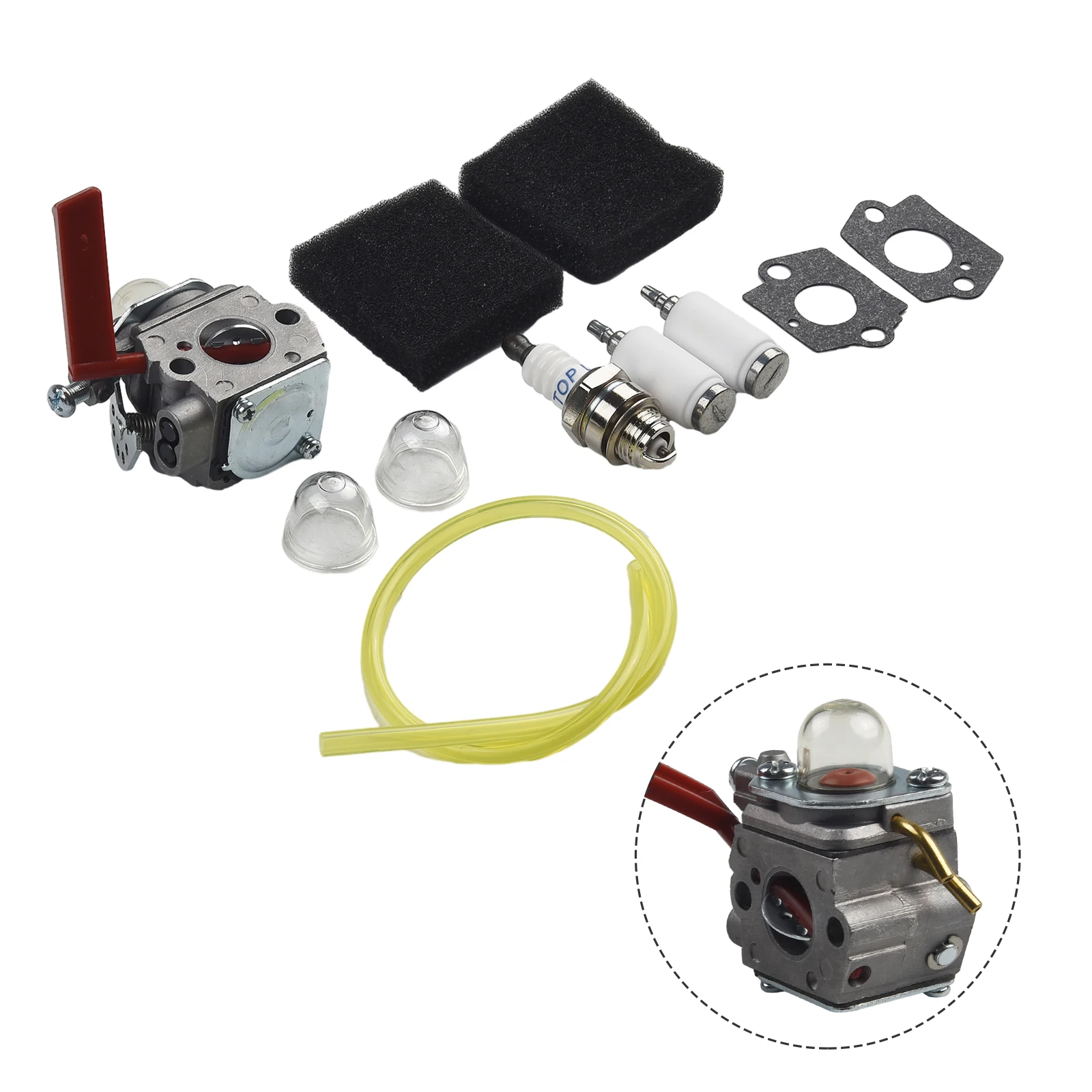 

Precise Fit and Easy to Install Carburetor for Homelite ST155 ST185BC ST275 ST285BC ST145 ST155 ST175BC ST175C