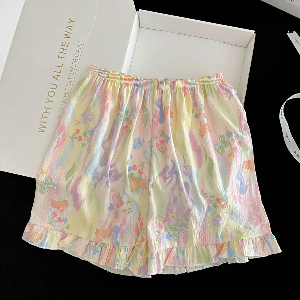 Set Sexy Women Summer Pajamas Sleeveless Sleepwear Trousers Sets Short Sleeve Sleepwear Women's Pajama Sleeping Sleep Lounge image 5