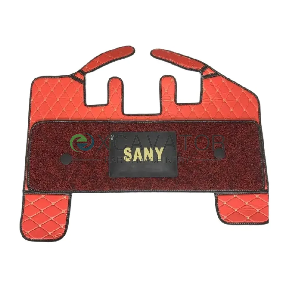 

For Sany SY foot mat 55 65 75c 135-10 200 215 One click start cab interior excavator accessories