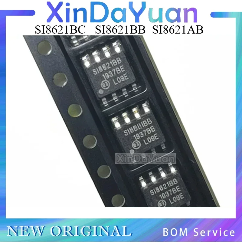 5 pcs SI8621BC-B-IS  SI8621BB-B-ISR SI8621AB-B-ISR  SOP8