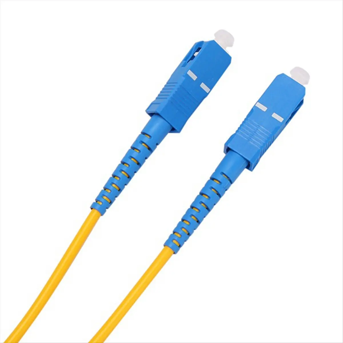 10 Pcs/Set Ftth SC UPC 1X2 Plc Singlemode Fiber Optical Splitter Fbt Optical Multifunctional Convenient Coupler