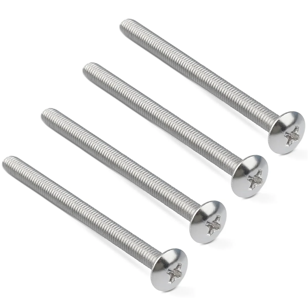 BAAQ 4pack 15528 Faucet Handle Screws, Shower Valve Screws for Showers for Tub and Shower Series 73110, 3150-A, 73141