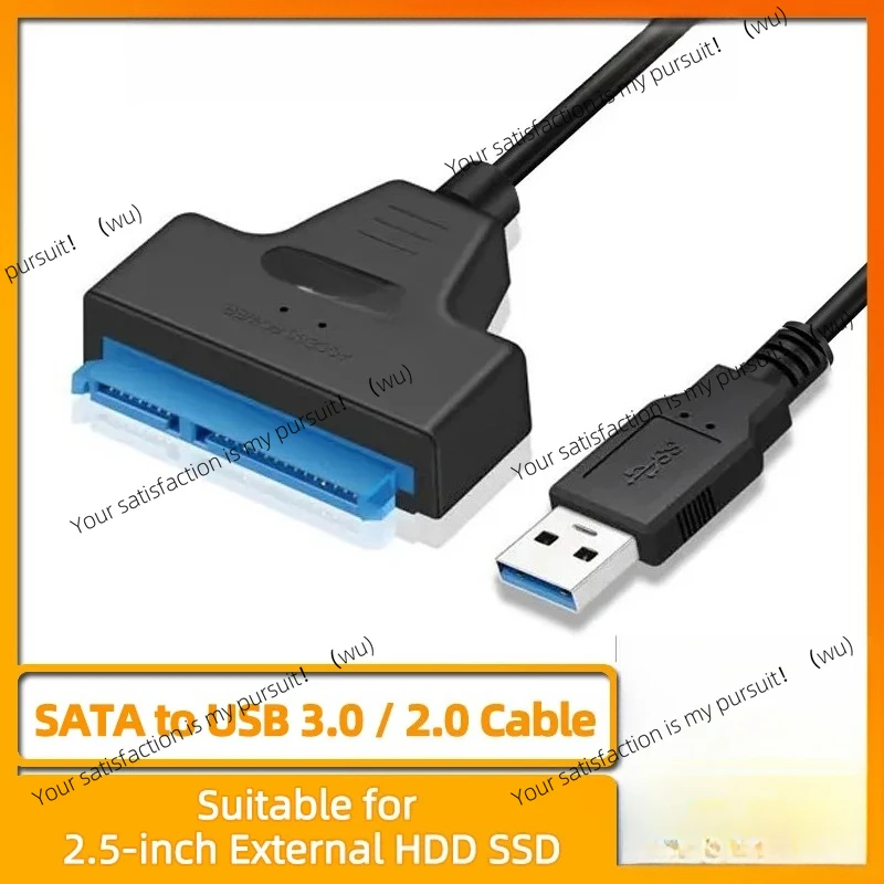 

SATA to USB 3.0 Cable, USB 3.0 to SATA Adapter, Compatible with 2.5" SATA III HDD&SSD Hard Disk Driver