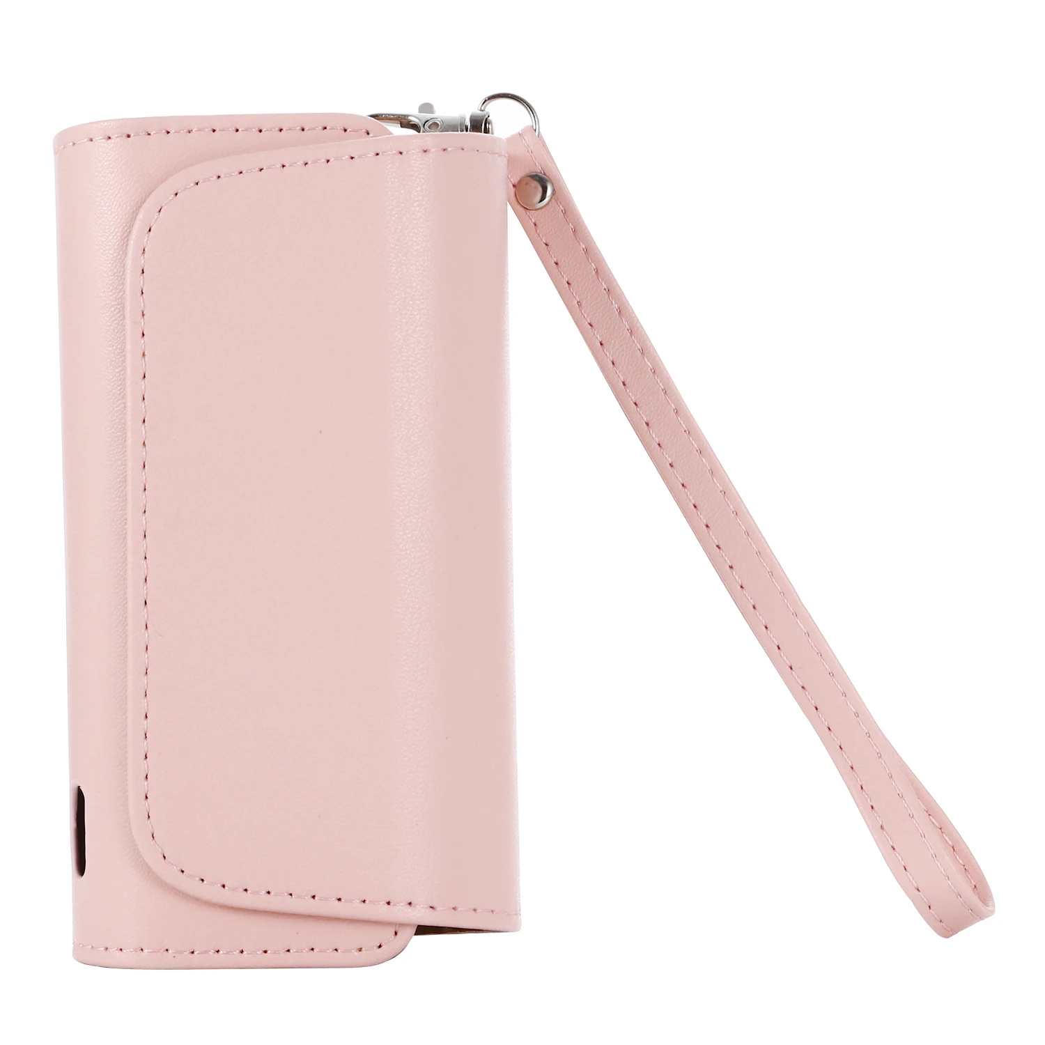 Fashion 6 Colors Flip Double Book Leather Cover for IQOS ILUMA Case Pouch Bag Holder Cover Wallet Case for ICOS Accessories