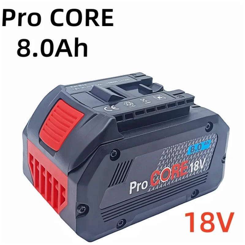 

18 В ProCORE 8,0 Ач для аккумуляторного инструмента 18 В BAT609 BAT618 GBA18V80 21900 Сменный аккумулятор - электрический элемент 21700