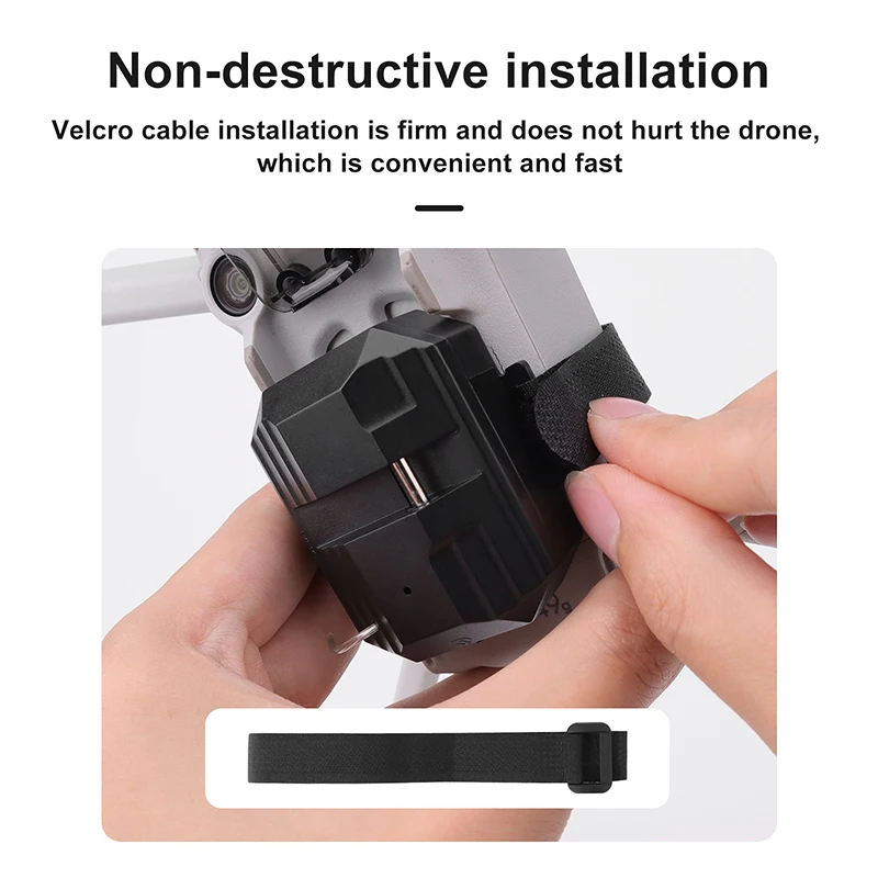 Wtohoby Universal Thrower Airdrop لـ DJI AIR 3S/AIR 3/mavic AIR 2/2S/Mavic 3 PRO/3Classic/3/2 قاذف توصيل قطارة هوائية