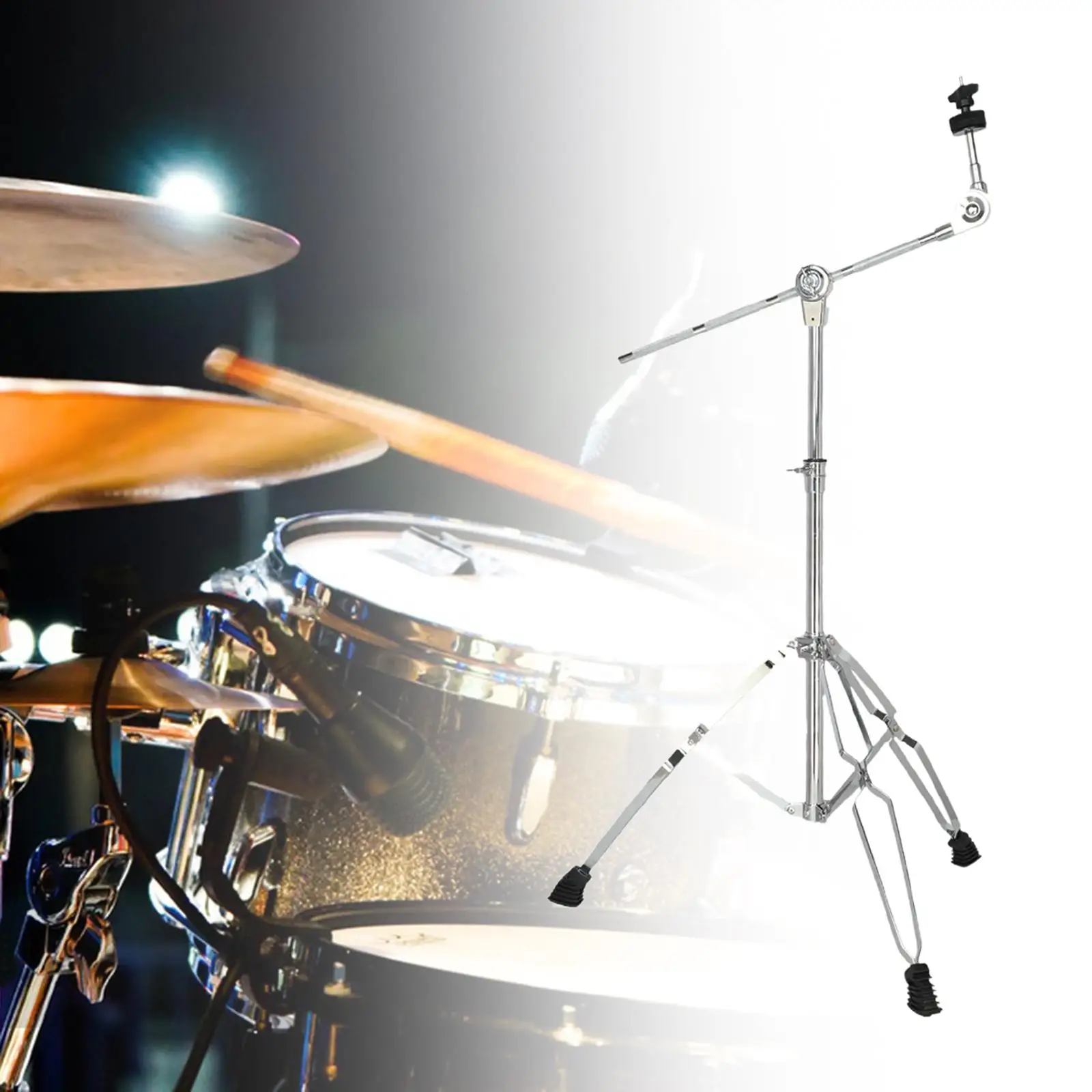 Cymbal Stand Percussion Instrument Holder for Stage Practice Performance