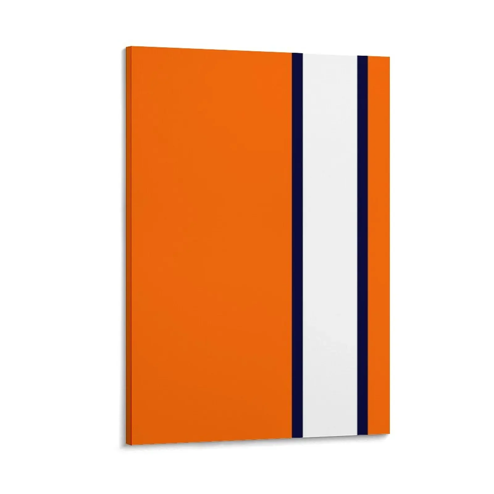

Luton Town Retro Away 1977 -78 Orange and White Navy Bars Canvas Painting home decoration luxury
