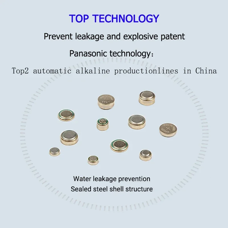 10-200pcs AG4 Button Coin Batteries LR66 1.5V Alkaline Button Cell Battery for Motherboard Scale Watch Toys Remote