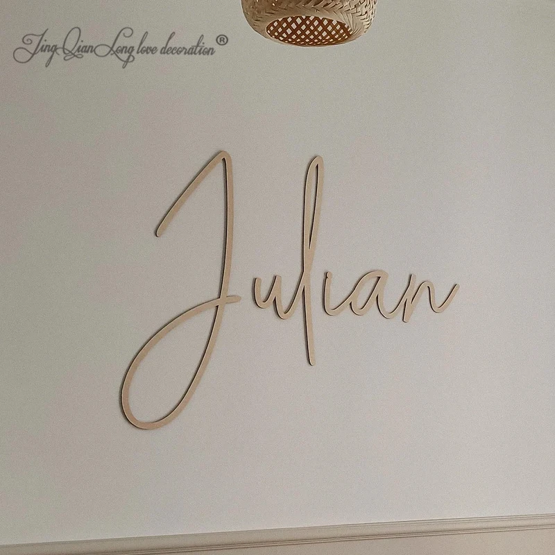 Custom Name Plate, Door Sign Children's Room, Wooden Sign, Door Sign With Name, Lettering Desired Name, Personalized Gift, Birth