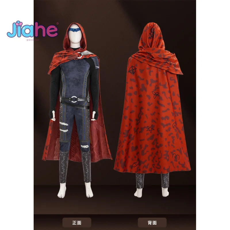 Película Billy Cosplay Agatha cos All Along disfraz mono capa cinturón tocado conjunto Halloween canción de fantasía para hombres nuevo uniforme de Billy