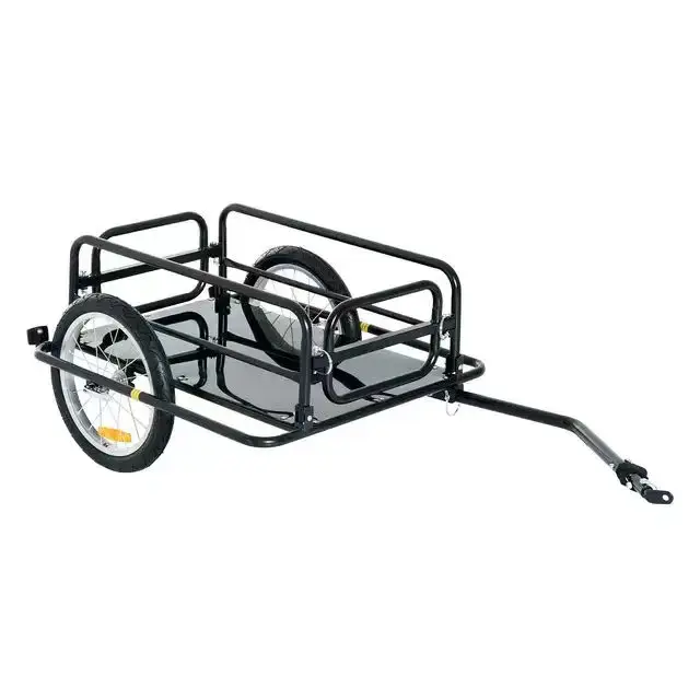 Bicycle Cargo Trailer Folding Bicycle Cargo Locker Stroller and Luggage Trailer