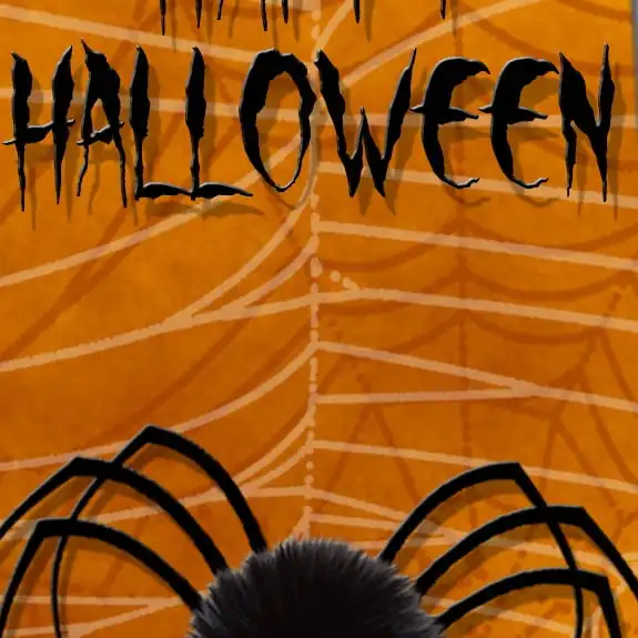 Spider Ties Mens Orange Happy Halloween Necktie for Men Women Bow Men Accessories One Size