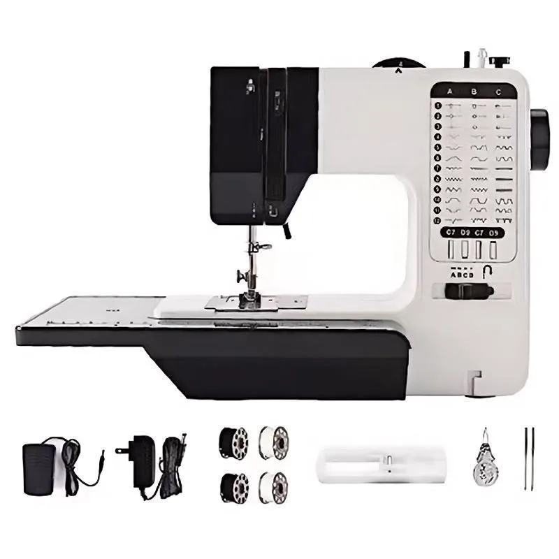 Small sewing machine Household multi-functional electric thick edge locking sewing machine Simple operation Suitable