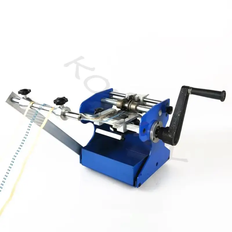 Hand Crank U/F Type High Precision Axial Lead Resistance Bend Cut & Form Machine Electronic Component Forming Tool