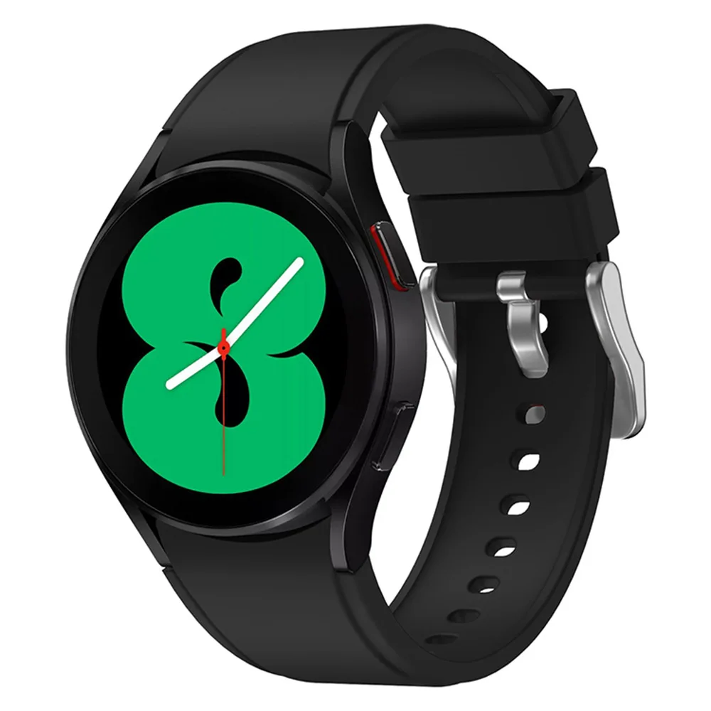Silicone Strap For Samsung Galaxy Watch 6 classic 47mm/43/5 pro 45mm Smart Sport Wristband 20mm Bracelet Galaxy 4 5 6 40mm 45mm