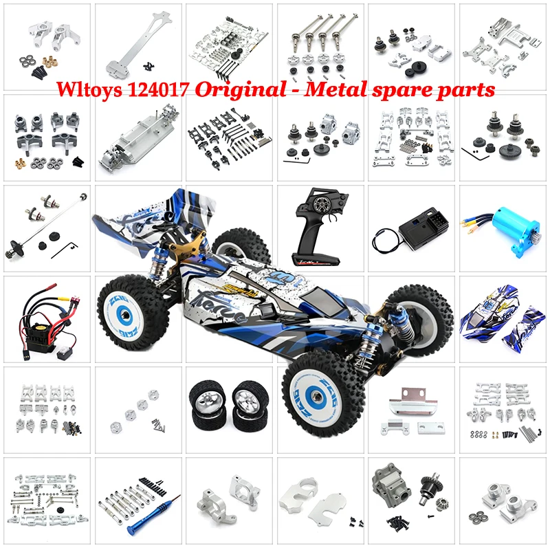 

Wltoys 124017 124019 124007 1/12 Metal Gear Box GearBox Housing and Differential Upgrade Parts Car Accessories Rc Crawler Parts