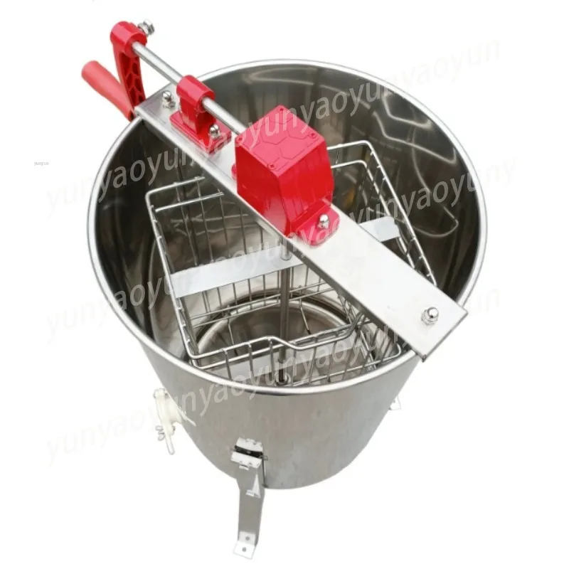 2 Frame 3 Frame Manual Honey Extractor, Small Home Beekeeping Equipment, Stainless Steel Spinner
