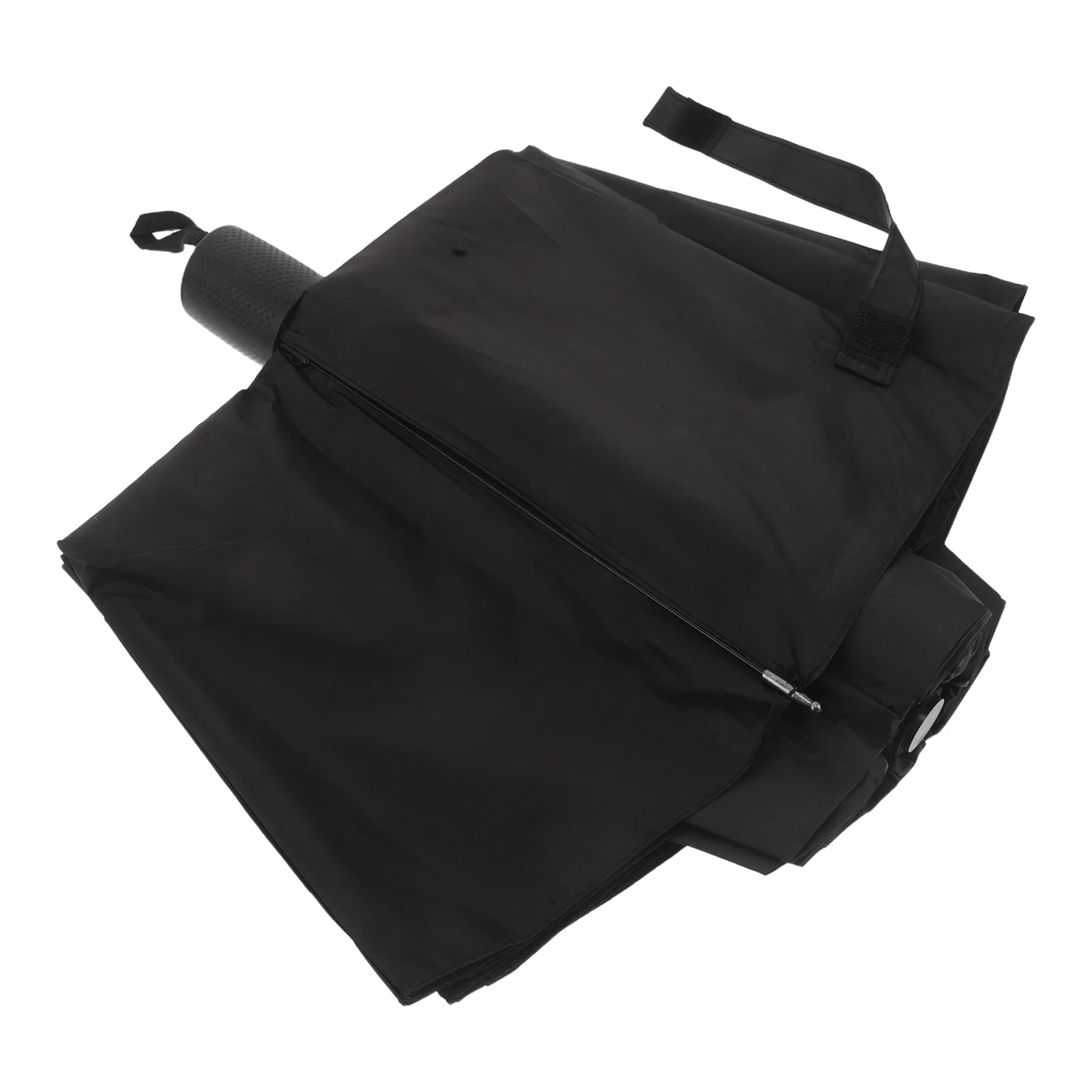 

Extra Large Foldable Umbrella Thickened Manual Rainproof Windproof Shelter For Multi-Person Use Black Travel Umbrella For