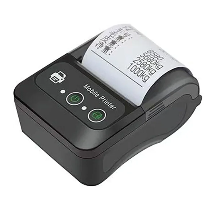 58mm Best Seller Wireless Handheld Barcode Printer for USB and Blue-tooth All-in-One Printers