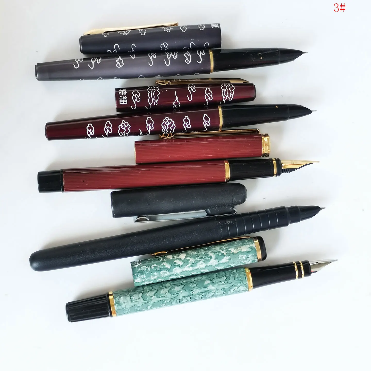 

Перьевые ручки GUIGUAN, 5 ручек, коллекция канцелярских товаров, слово для практики письма, офисное и ежедневное использование, в наличии,