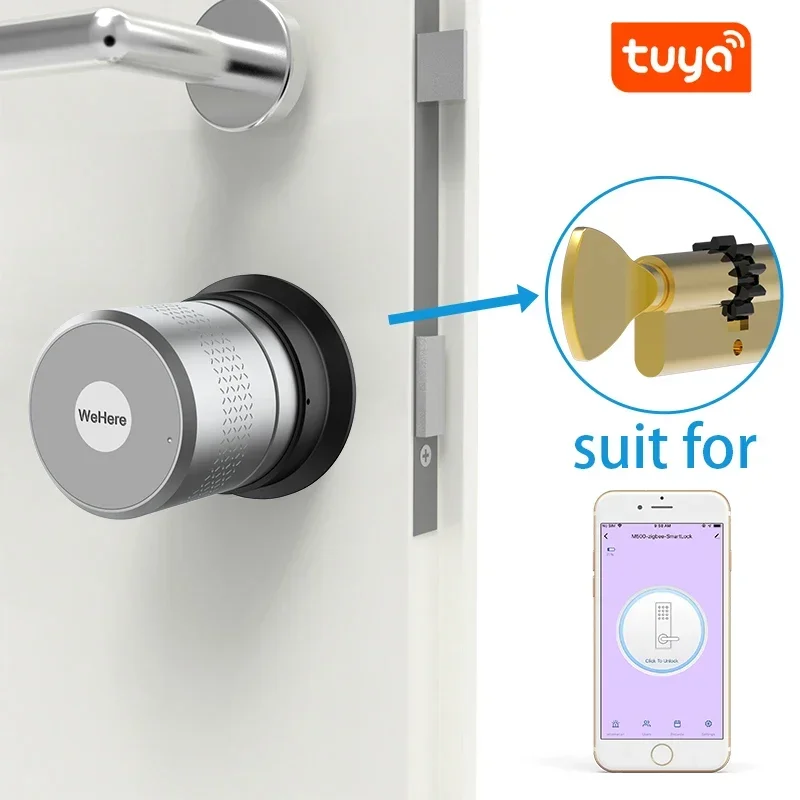 New Arrival  M531 big moto force TUYA APP for Israel Lock cylinder Alexa or Google Home Fingerprint Smart Door Lock