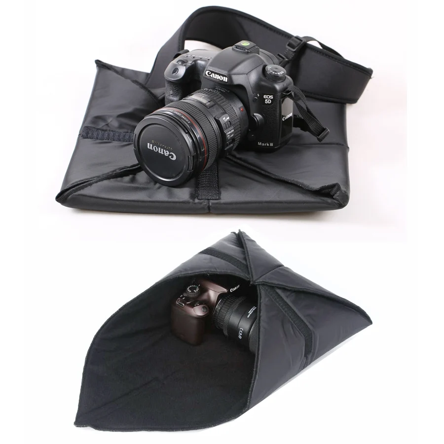 

Shockproof Camera bag Folding Wrap Cover for Canon 5D3 D5IV 6DII 80D 90D 7D Sony A7R4 A9 A9II Nikon D7500 D850 D810 D780 D90