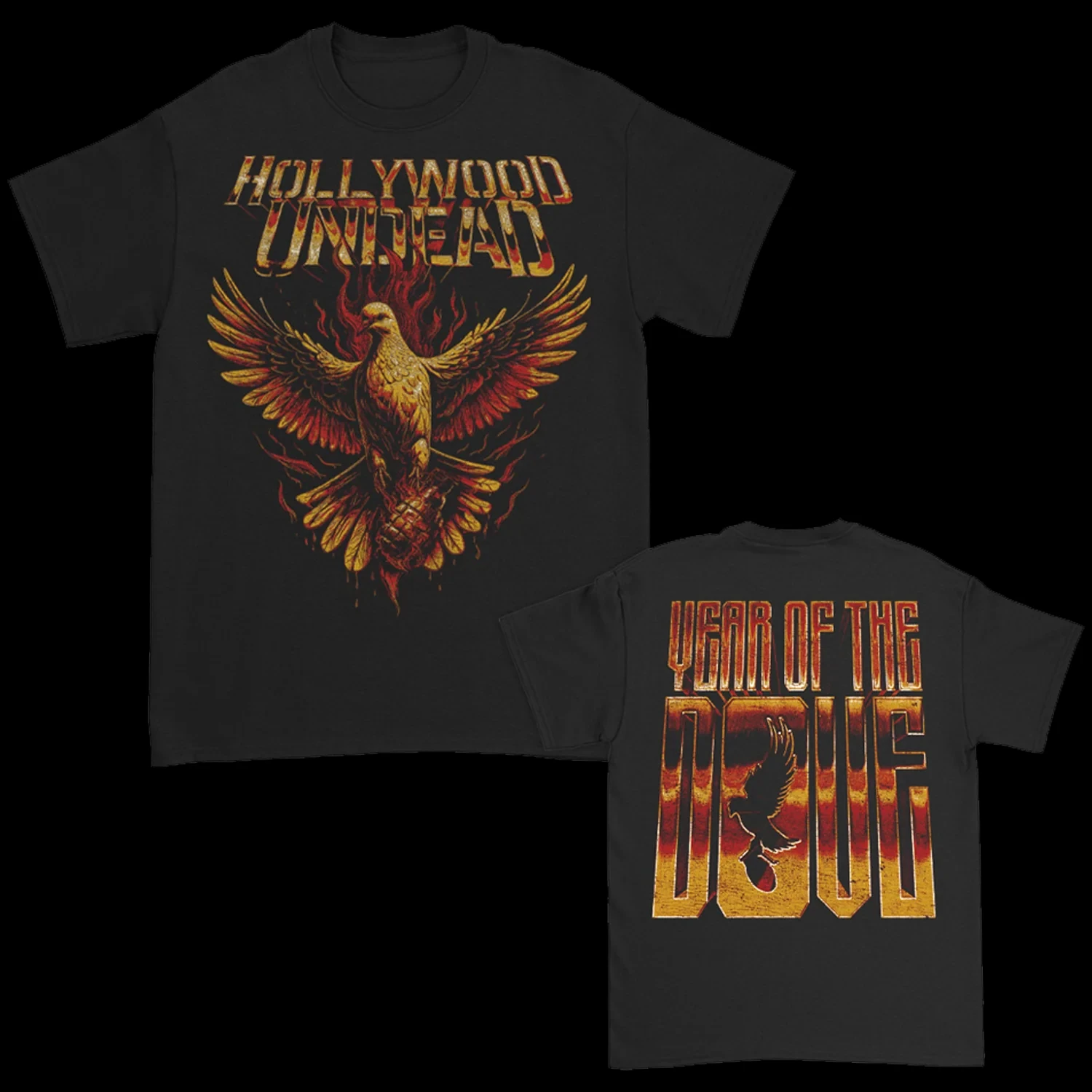 Fashion Hip Hop Hollywood Undead‌ Band Graphic Men's and Wom