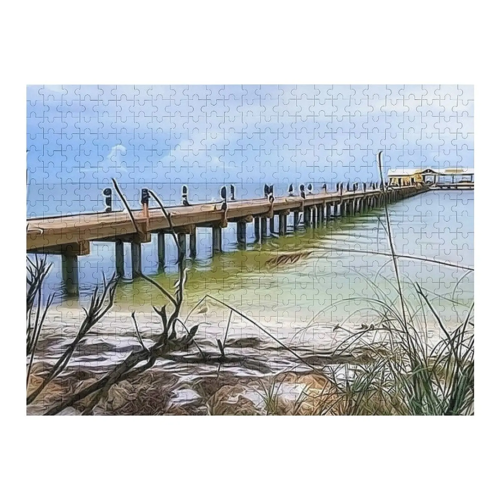 

Anna Maria Island Jigsaw Puzzle Custom Wooden Name Personalized Diorama Accessories Puzzle