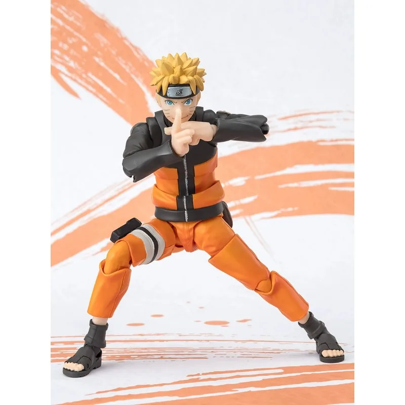 In Stock Bandai SHF Naruto Uzumaki NARUTOP99 Action Figure Anime Model Toys Hobby