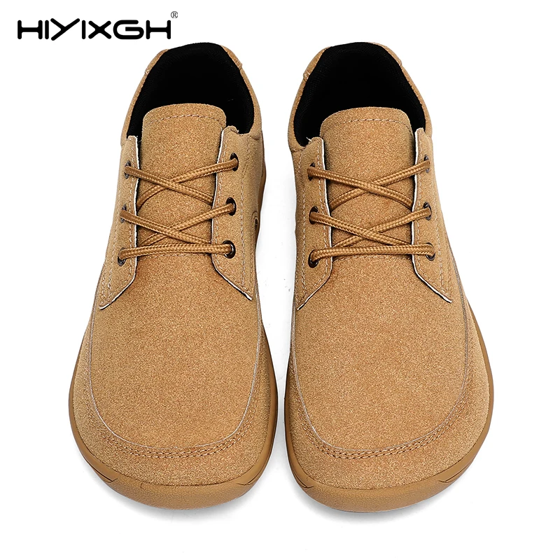 

Men's wide foot shoes breathable men's barefoot wide toe shoes flat shoes soft zero-drop sole wide toe sneakers large size