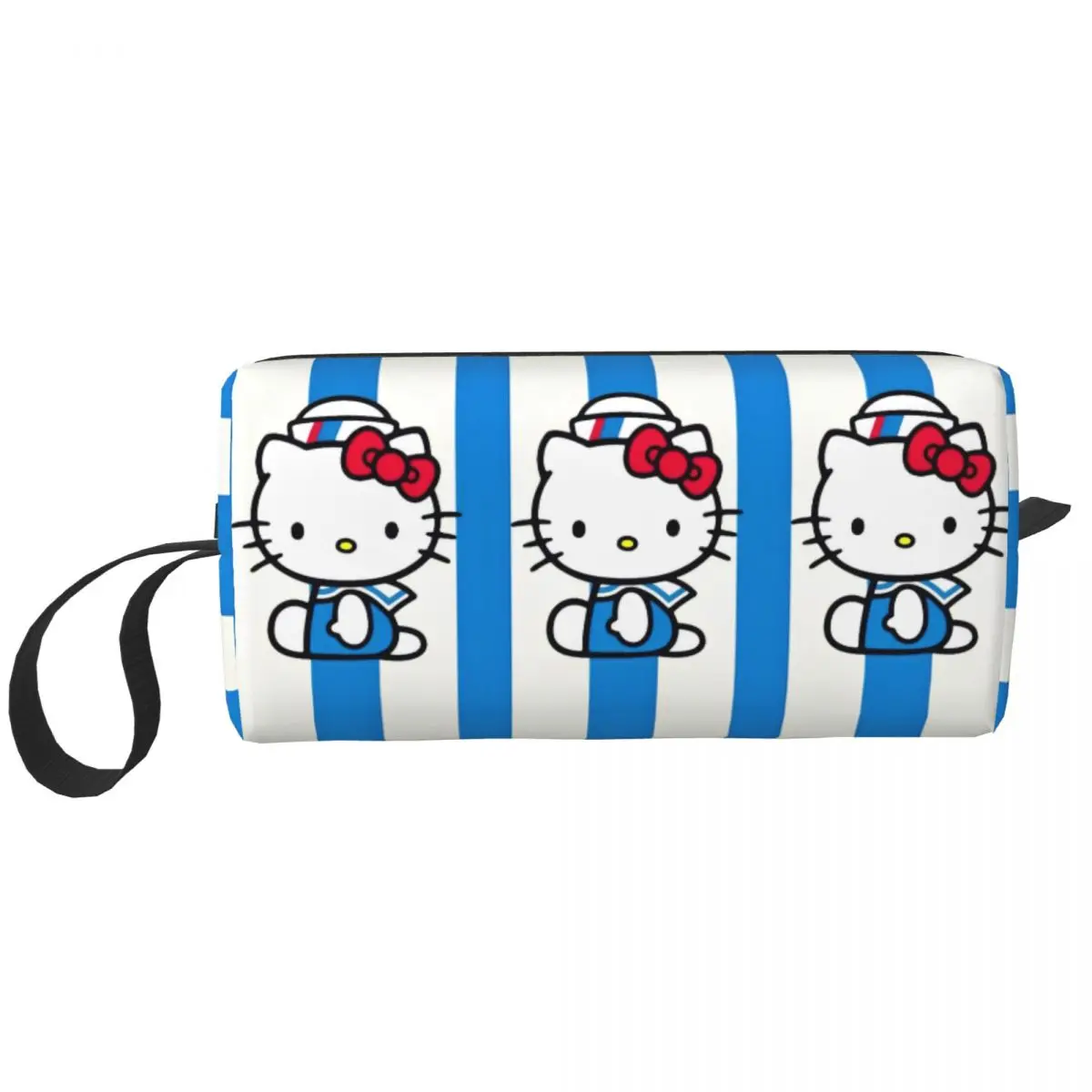 Hello Kitty Sailor borsa per il trucco grande borsa per la bellezza borse per cosmetici da viaggio borsa da toilette portatile per le donne