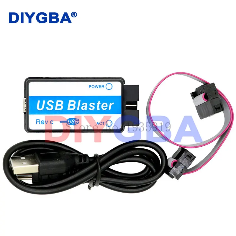 USB Blaster Mini USB Cable 10-Pin JTAG Connection Cable for CPLD FPGA NIOS JTAG Programmer Support All For ATLERA Device