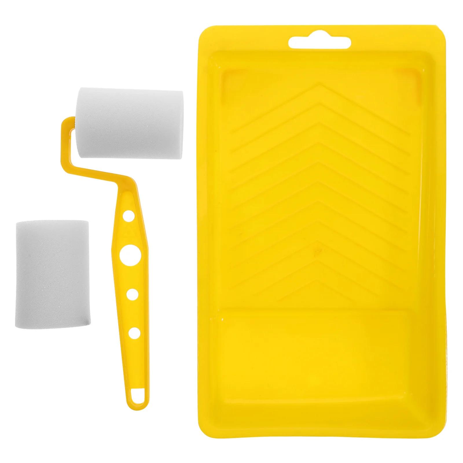 

1Set Oil Paint Roller Brush Ideal for Walls Ceilings Windows DIY Beginners Home Renovation Painting Supplies Tools