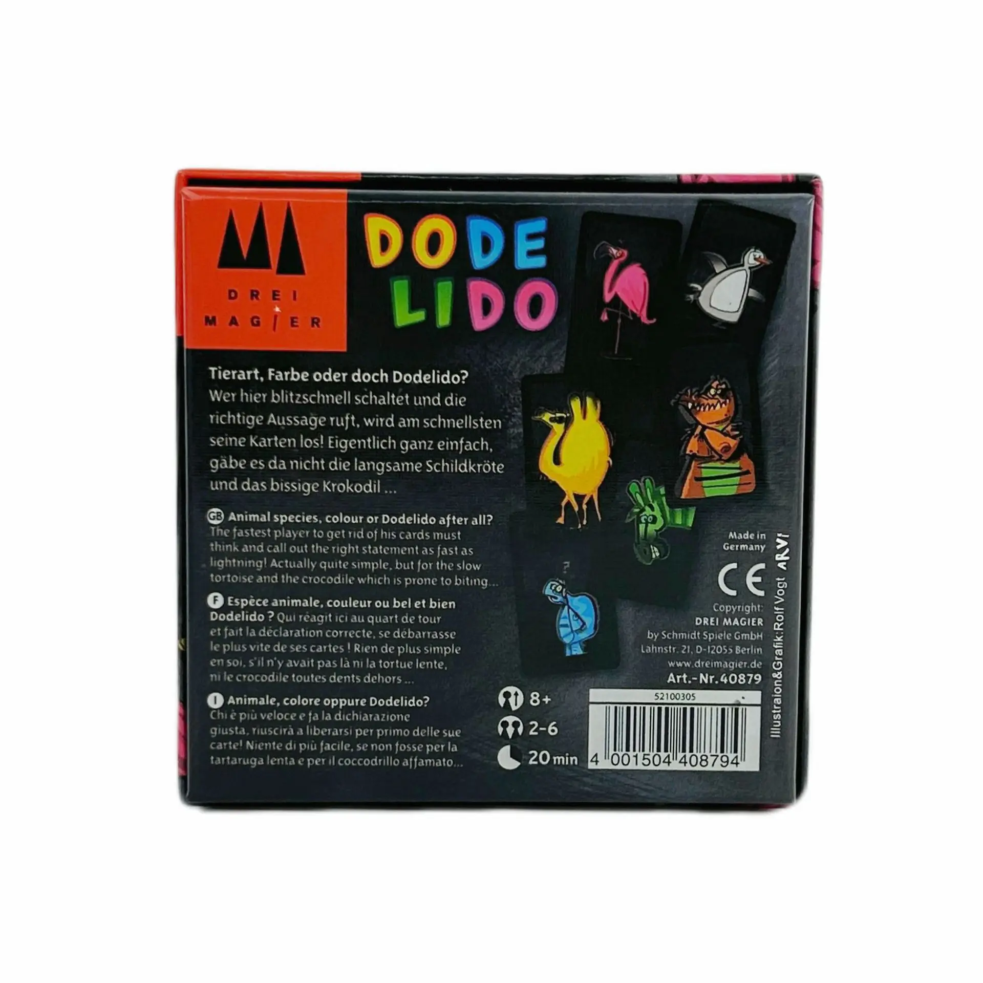 DODELIDO English Edition Doodle Board Game Reaction-Based Family Parent-Child Party Team-Building Gathering Card Game
