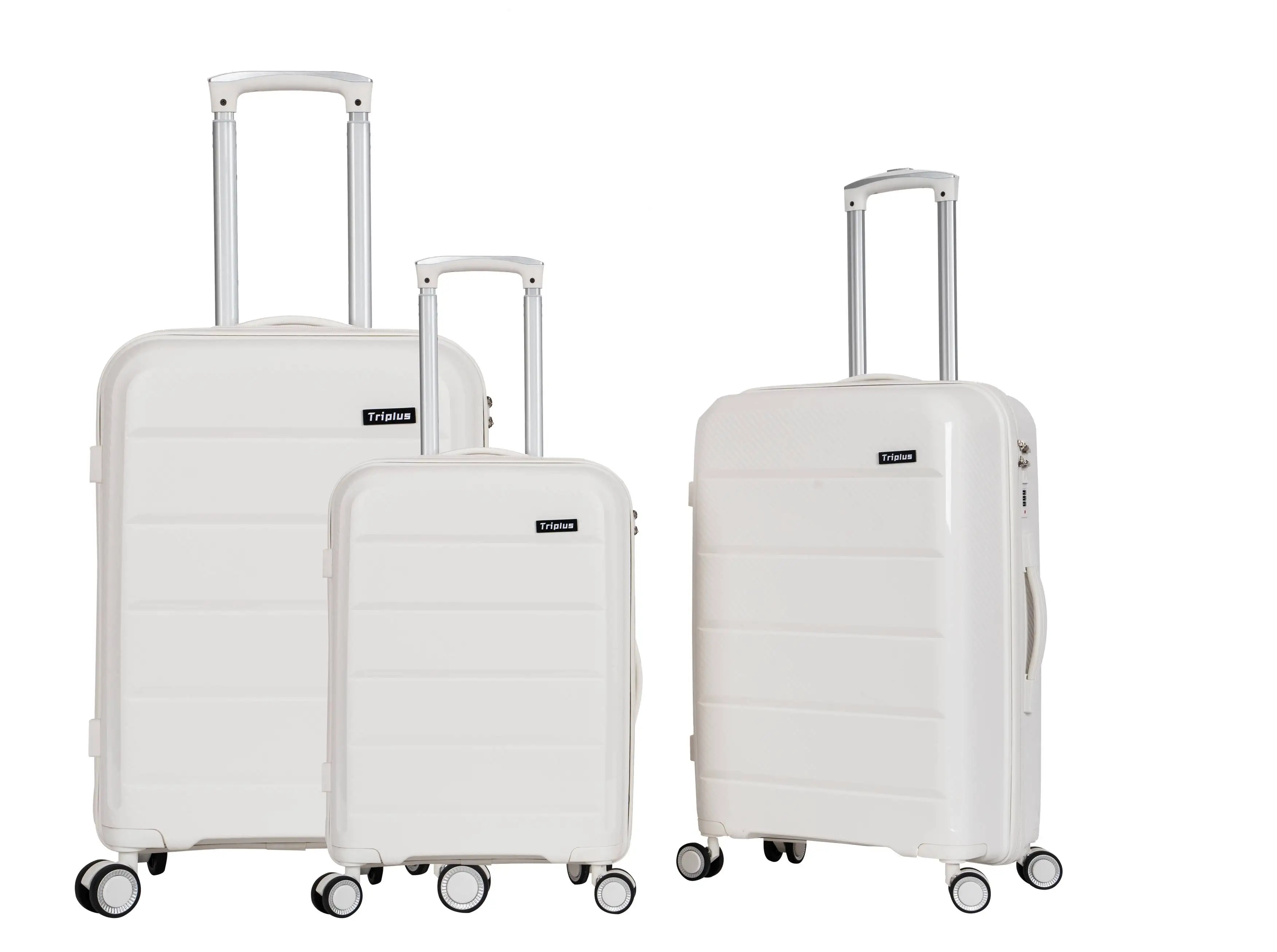 PP Luggage Set High Quality Hard Shell Suitcase Set Luggage Double Wheels Luggage Travel Bags