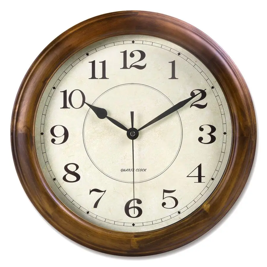 Wall Clock Wood 14 …