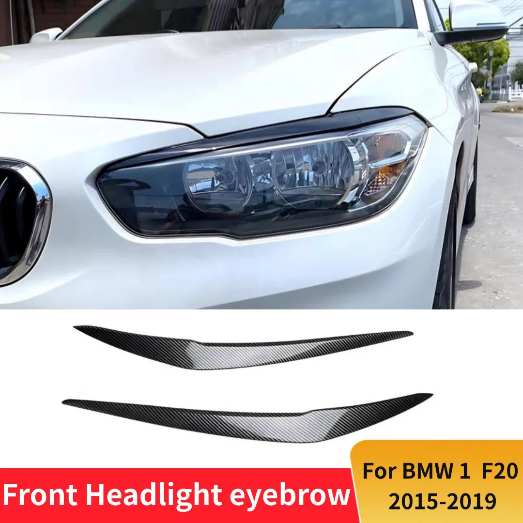 

2 шт. накладки на фары («реснички») для BMW 1 F20/F21 2015-2019, тюнинг-комплект для широкого кузова, аксессуары для стайлинга, декоративные элементы экстерьера