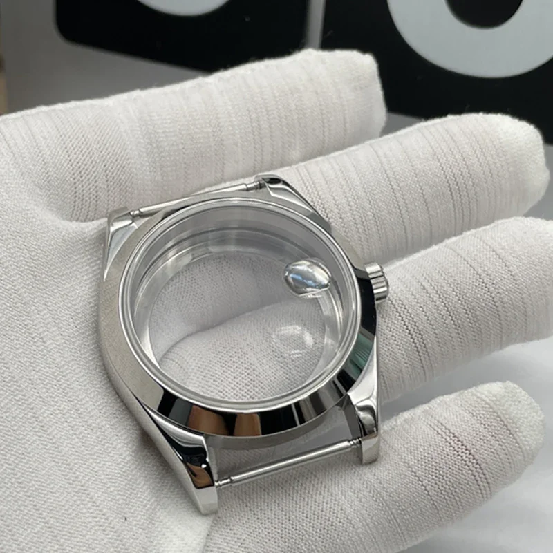 36mm/39mm NH35 Case Stainless Steel Waterproof Watch Case Sapphire Glass Crystal for Datejust NH35 Mechanical Movement