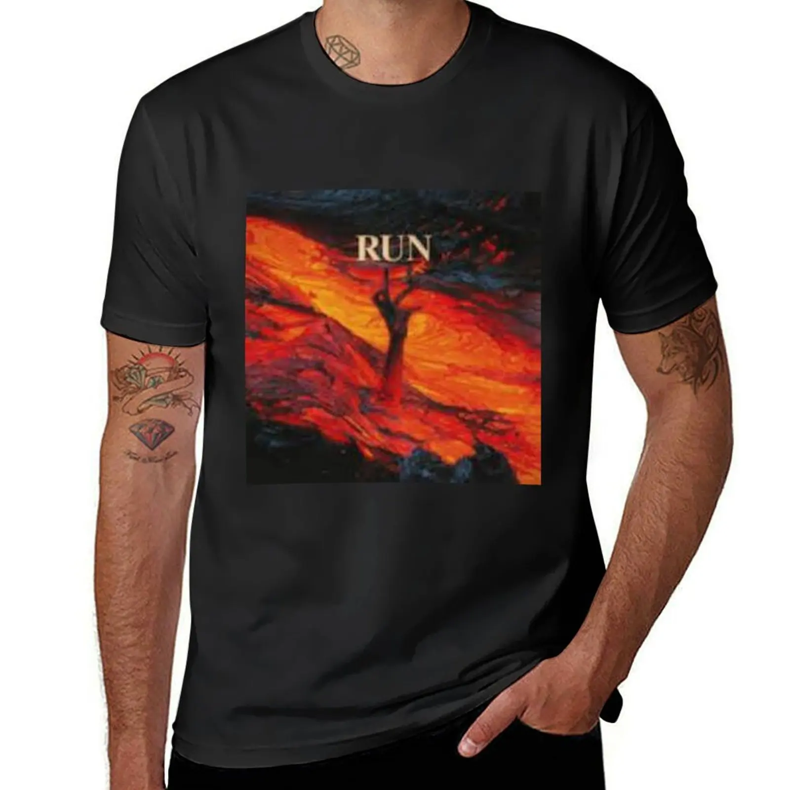 Joji Run T-Shirt kawaii clothes quick drying sublime men graphic t shirts