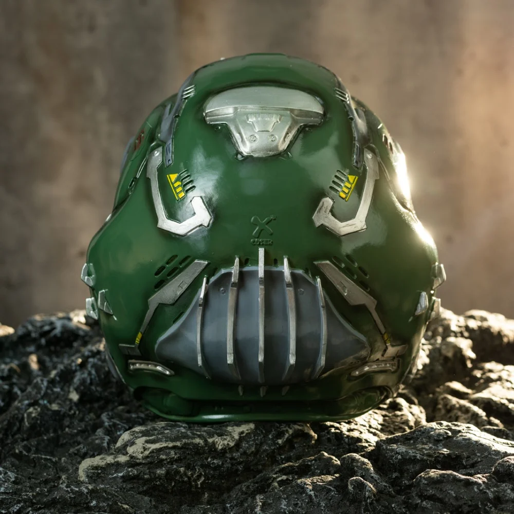 Xcoser 1:1 DOOM Eternal Resin Helmet Replica Adult Cosplay Props Mask for Halloween