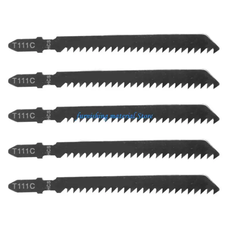 

Y5GD Pack of 5 Multiple Material Jigsaws Cutter Tool for Plastic Precise and Fast Cut