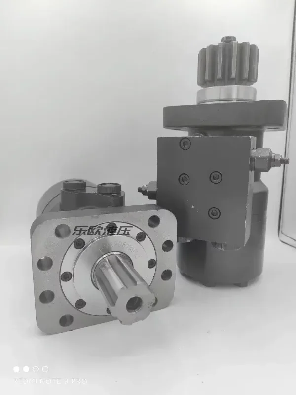 Hydraulic motor BMD-630/625 bidirectional relief valve for wood gripper rotation, wood grabbing machine, steel grabbing machine
