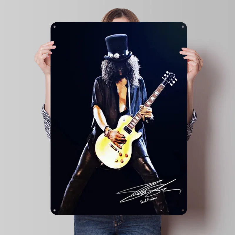 

Металлический плакат Slash, жестяные вывески, украшение для спальни дома, металлическая вывеска на заказ для украшения стен, роскошные предметы домашнего декора в стиле ретро