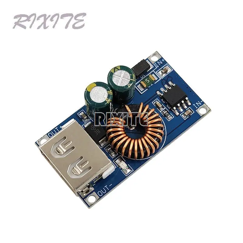 USB DC Step-Down Module 12V 24V To QC2.0 QC3.0 Fast Charge Mobile Phone Charging Board For Apple Huawei FCP Quick Charger 