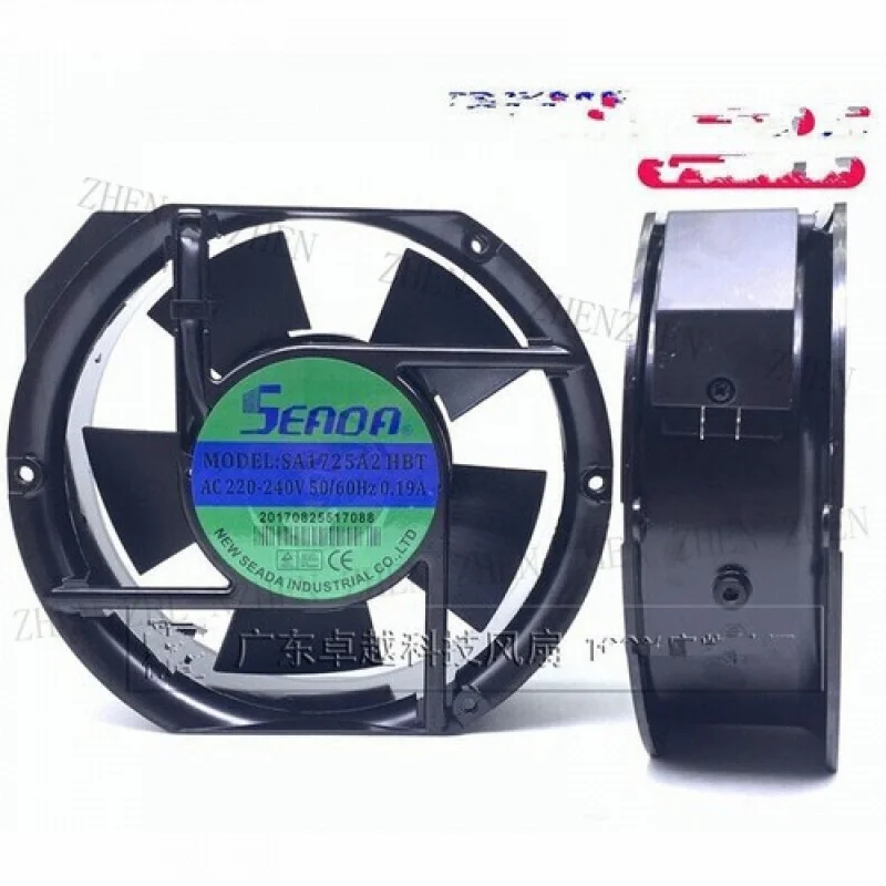 

Y 1 Pc. FOR SEADA Fan SA1725A2HBT AC220V 17251 17cm cabinet fan aluminum frame fan
