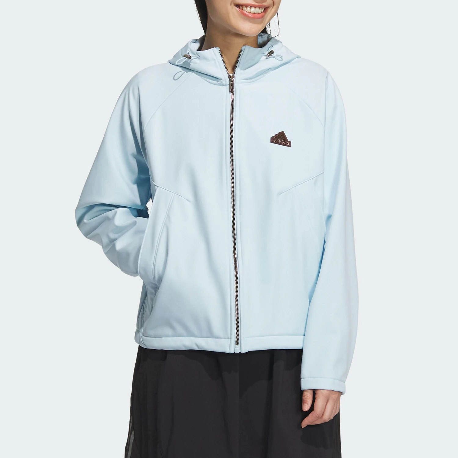 

Adidas genuine genuine New Women's Water-Resistant Warm Sport Hooded Jacket JX6832